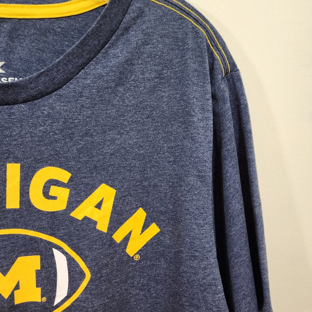 Colosseum Michigan Football double sided graphic short sleeve shirt men's sz XXL - Picture 6 of 6